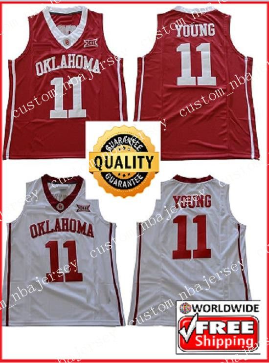 trae young oklahoma jersey