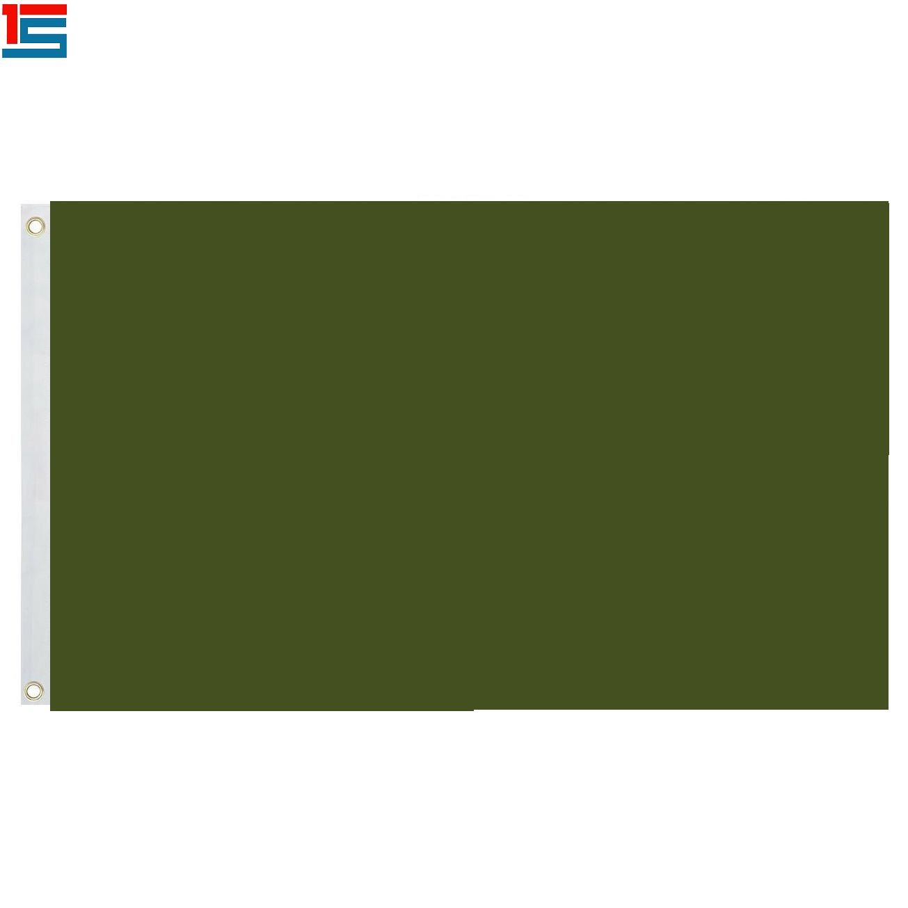 2021 Army Green Single Color Banner Flag 3ft X 5ft Polyester, 90*150cm