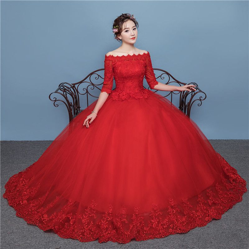 Red Wedding Dresses for Women Dresses Images 2022