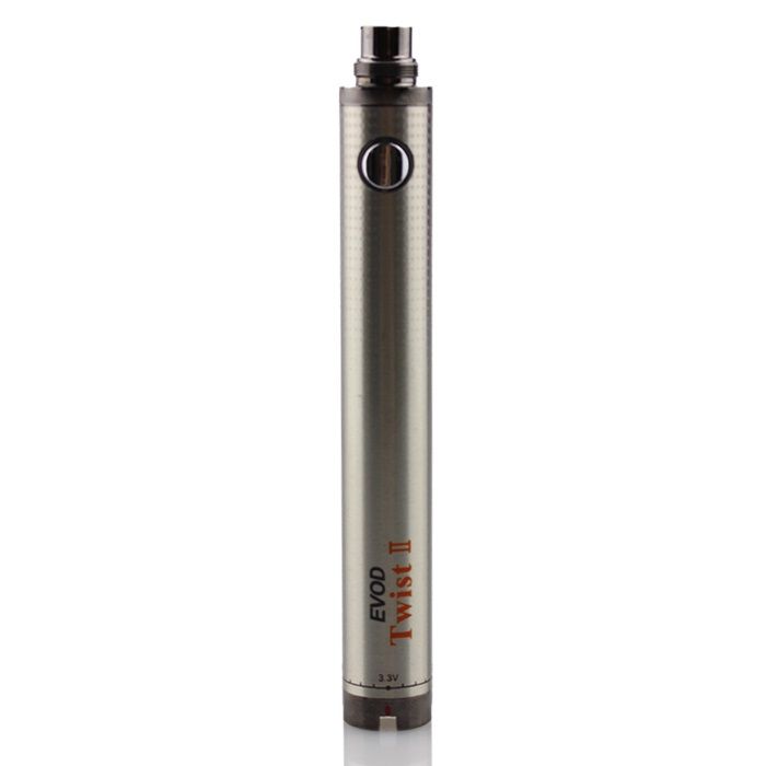 Evod Twist II 2 VV Battery 1600mAh Variable Voltage 3.3v 4.8v Battery