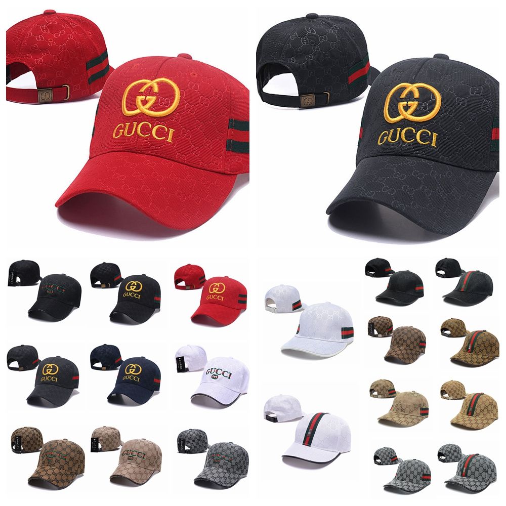 striped baseball cap