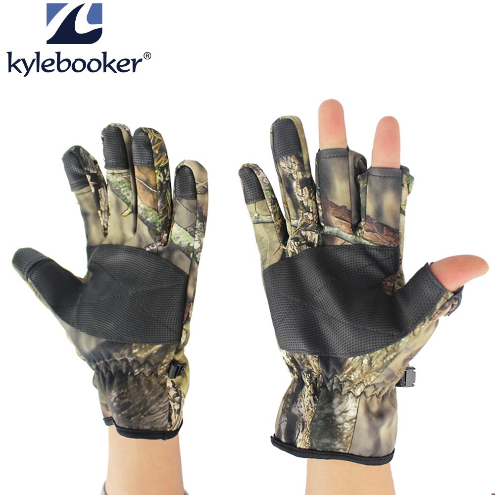 hunting fingerless gloves