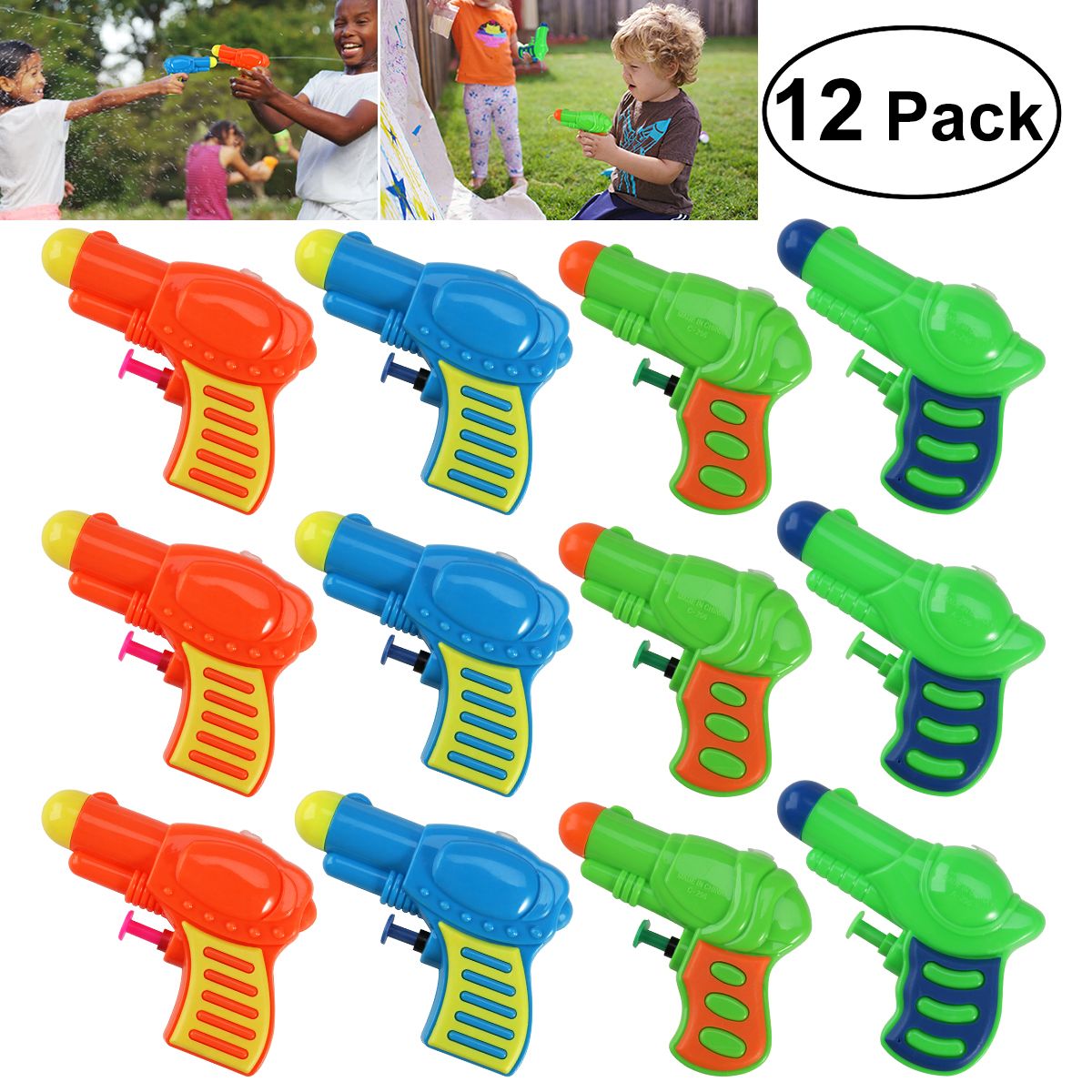 2020 Colorful Water Guns Plastic Water Squirt Toy For Kids Watering