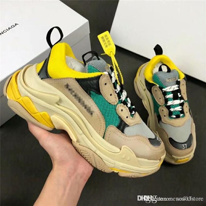 BALENCiAGA LUiSAViAROMA TRiPLE S BUBBLE SOLE