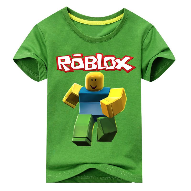 Kids Roblox Tees Tops Clothes Children 3d Games Print T Shirt Clothing For Boys Girls Summer Tshirt Costume Baby T Shirt Dx107 J190427 - 
