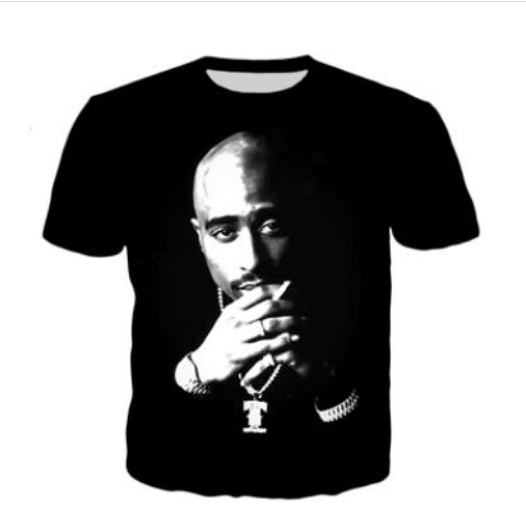 tshirt oversize tupac