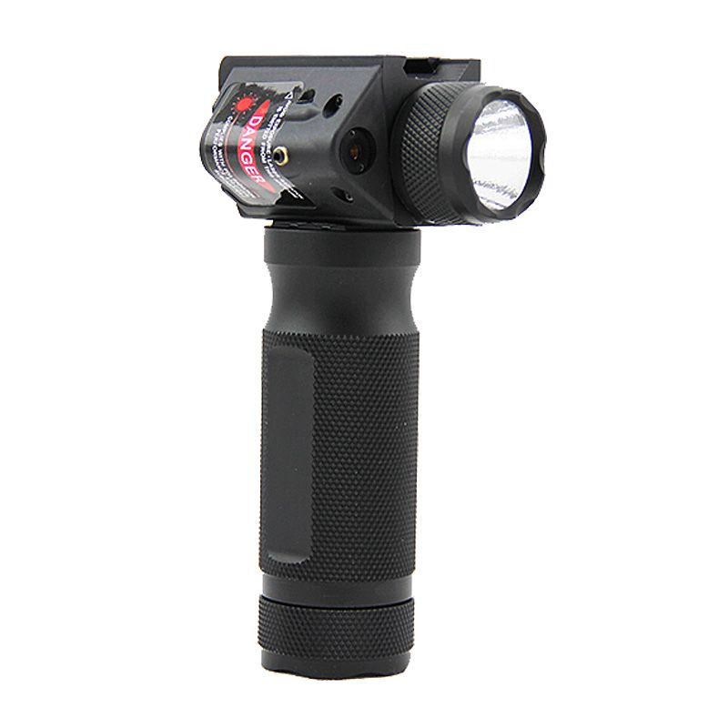 Tactical Quick Detachable Vertical Grip Aluminum Gun Light Flashlight
