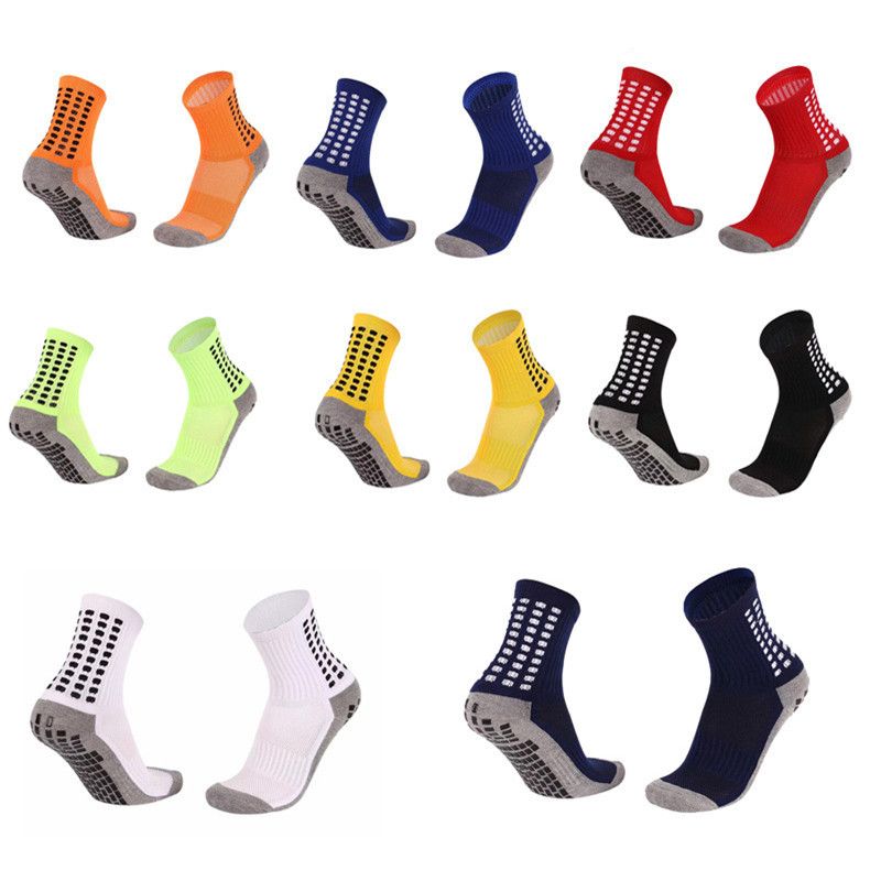 2021 Short Soccer Football Socks Adult Plus Non Slip Thick Soled ...