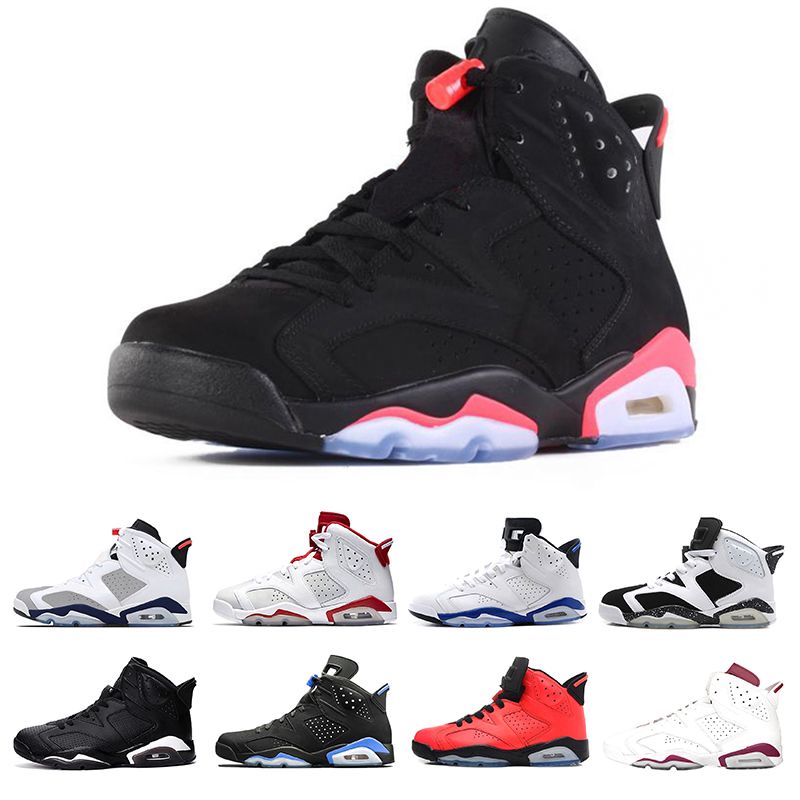 New Designer Basketball Shoes For Mens 6 6s Oreo Maroon Gatorade