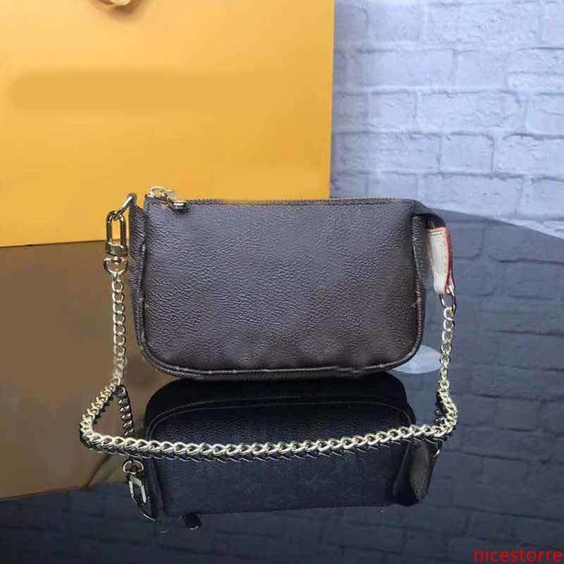 2020 M58009 MINI POCHETTE ACCESSOIRES Designer Vintage Women&#39;S CLUTCH Evening Shoulder Handbag ...