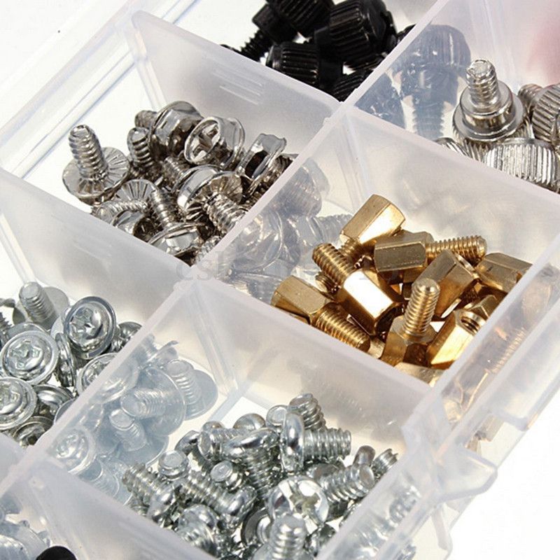 2021 DIY Screw Assortment Kit Computer PC Screws Set With Case For