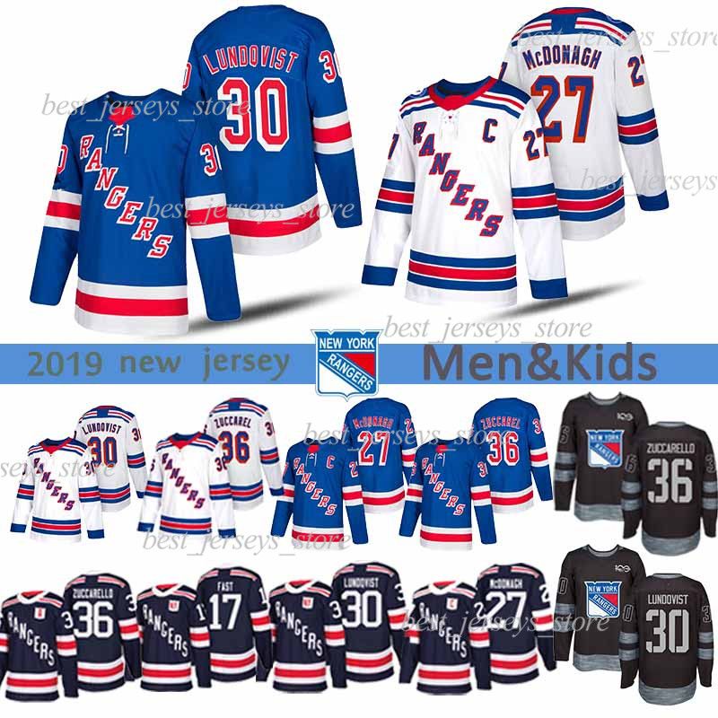 Maglia Hockey New York Rangers Zuccarello #36 - T-Shirt Uomo - Cotone Traspirante - Taglie S-XXXL - Foto 4