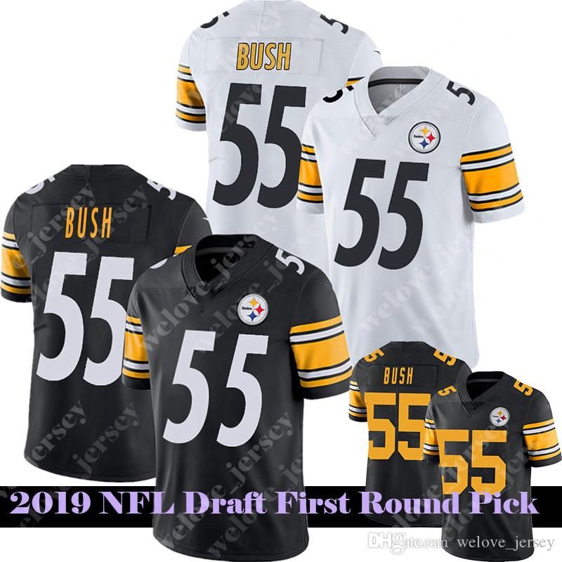 devin bush steelers jersey