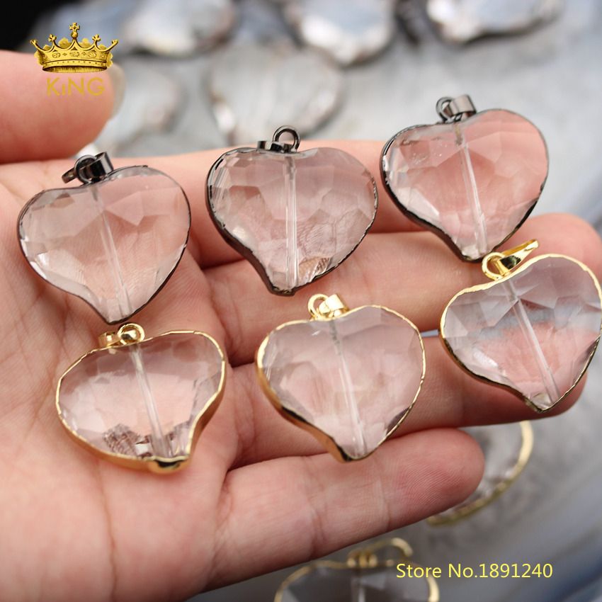 2019 28mm Hot Glass Pendant Faceted Clear Heart Shaped Beads 2019 28mm Hot Glass Pendant Faceted Clear Heart Shaped Beads Charms Making Bracelet Diy Necklace Fine Jewelry Zjc03 From Qiangweiflo 30 79 Dhgate