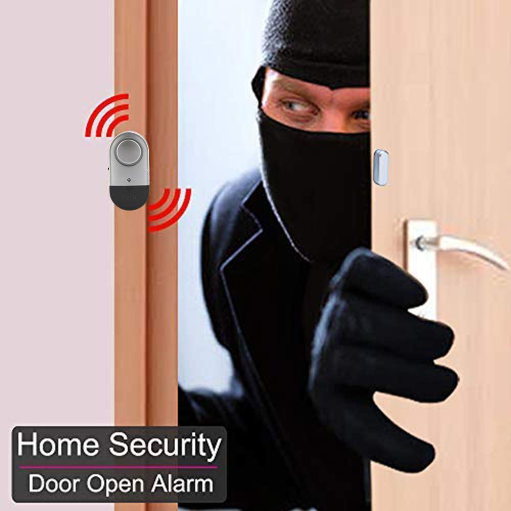 Door Window Alarm, Wireless Burglar Alarm Home Security Sensor