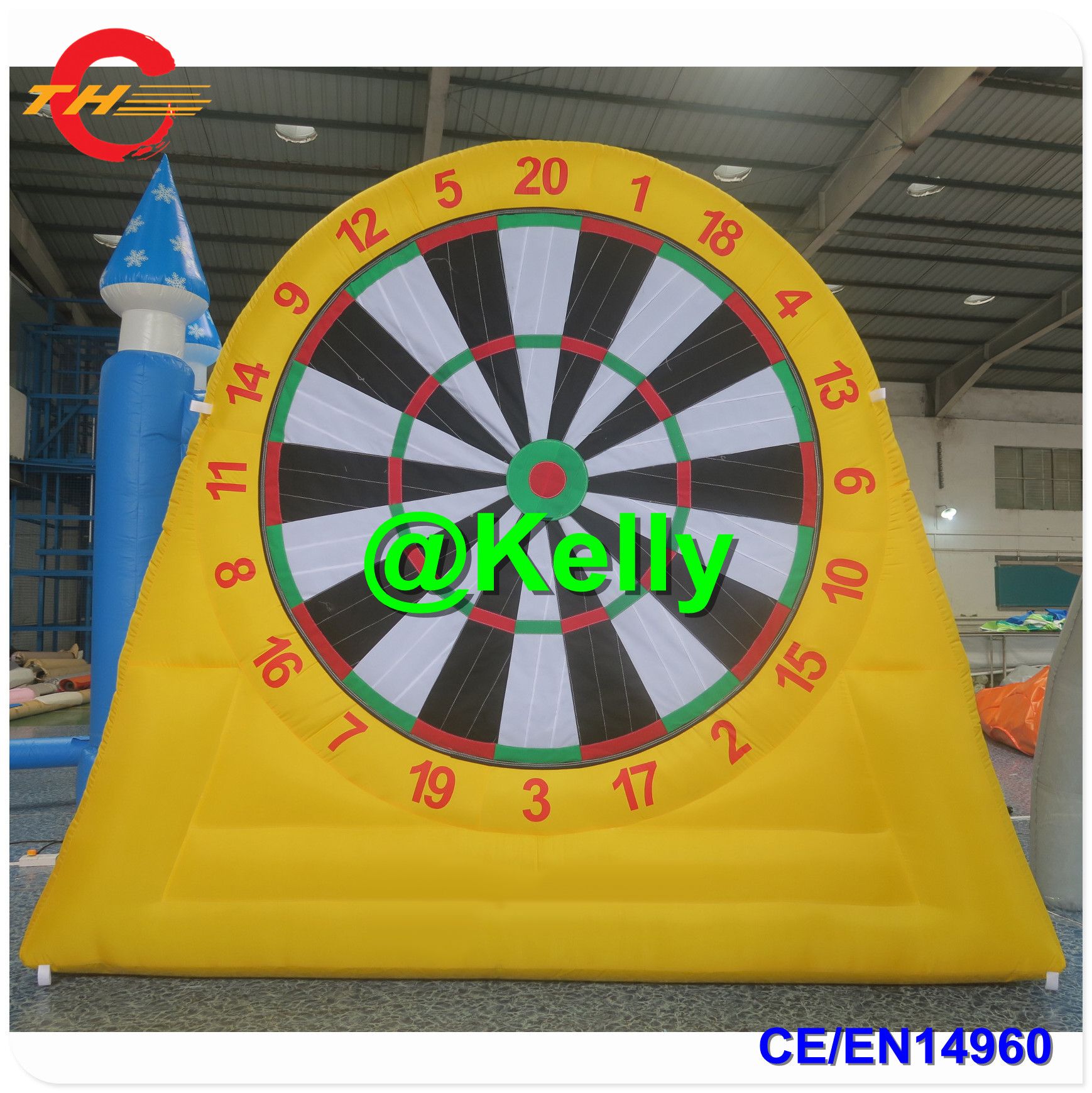 2019 Single Side Dart Ball Shooting Giant Inflatable Dart Board