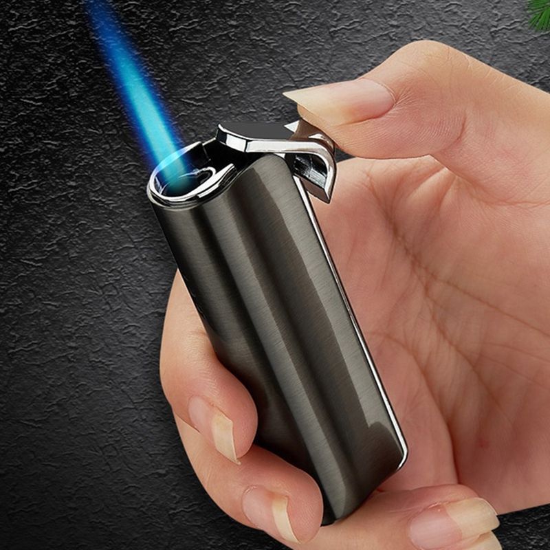 2021 Windproof Gas Jet Lighter Butane Turbo Torch Lighter For Cigar
