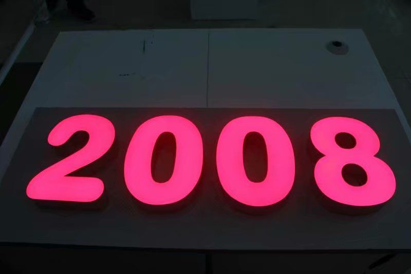 High Quality 3d Outdoor Waterproof Acrylic Led Illuminated Letters High Quality 3d Outdoor Waterproof Acrylic Led Illuminated Letters Light Box Sign Letter Board With 239 53 Piece On