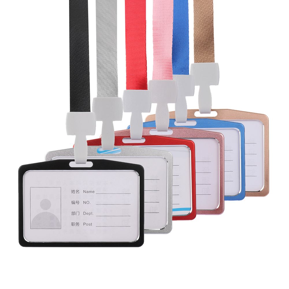 Fice School ID Business Case Card Holder Aluminium Alloy