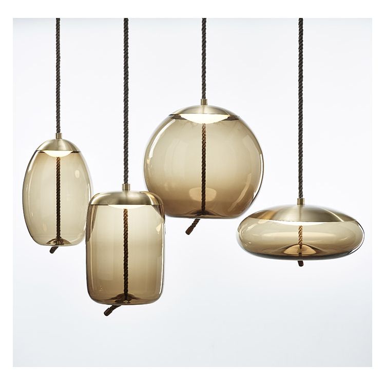 Scandinavian Pendant Lights Decorative Rope Glass Lamps Hanglamp For Living Room Dinning Kitchen Fixtures Lighting