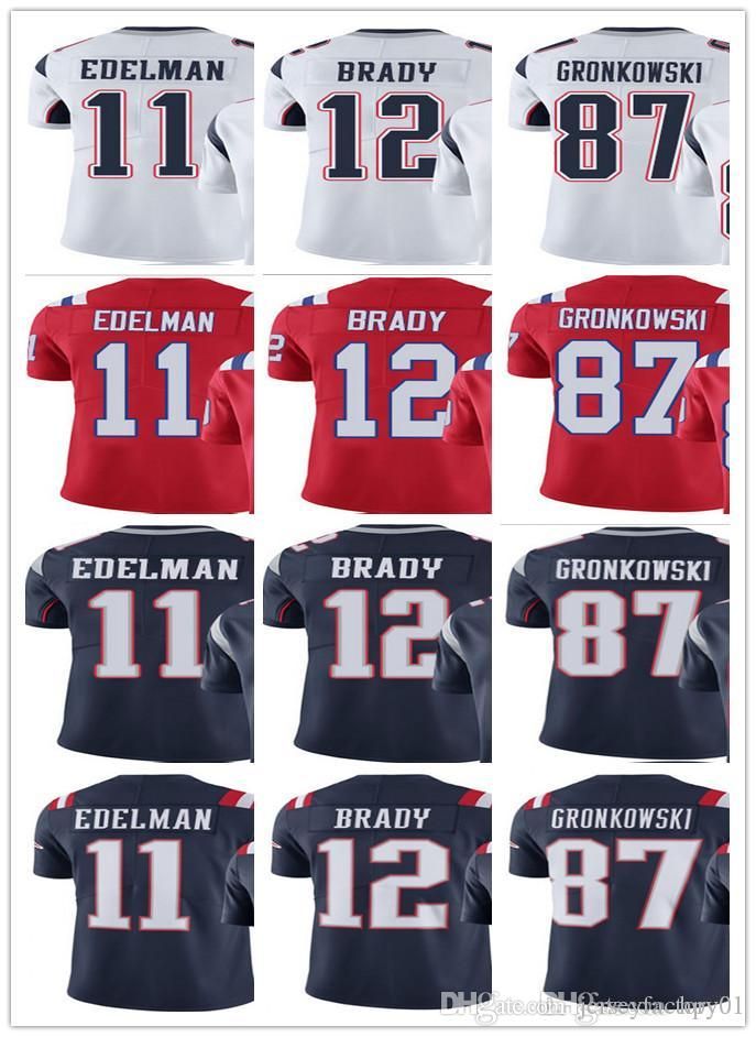 youth red julian edelman jersey