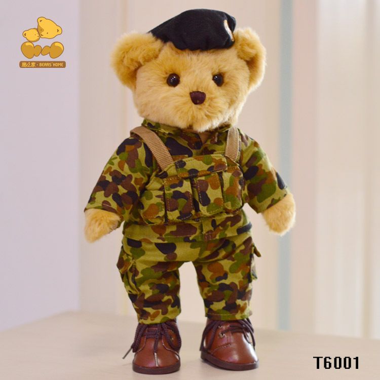 military teddy bear
