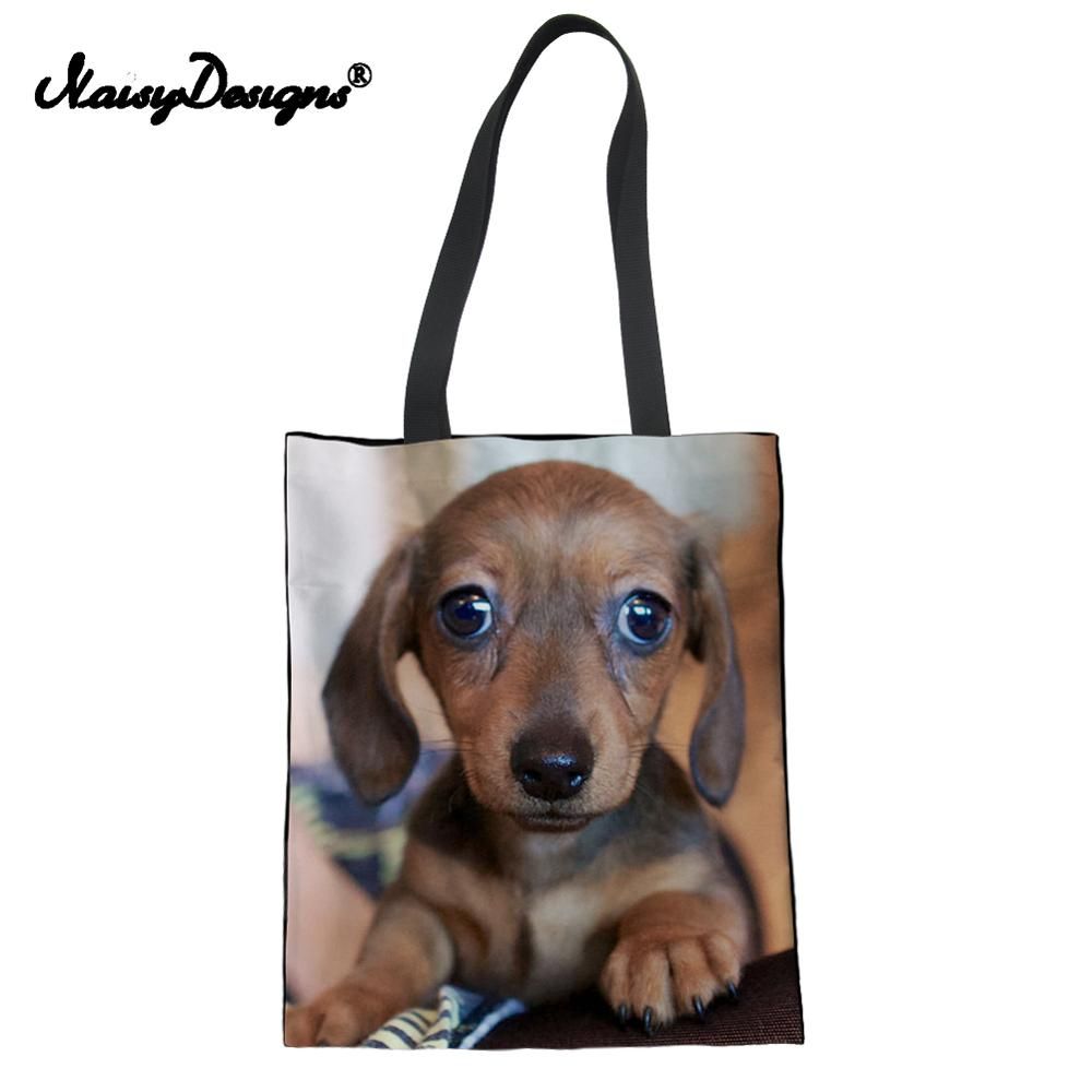 Dachshund Dog Women Handbag Shoulder Messenger Bag Satchel Tote Purse Hobo Beach