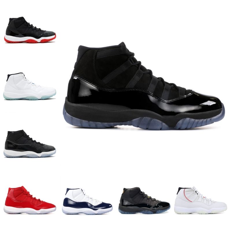 Hot Sale Basketball Shoes 11s Corcond Gamma Blue Platinum Tint Cap And