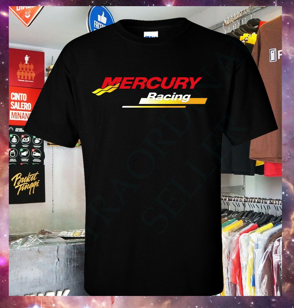 New Mercury Racing Boats Logo T Shirt S 3XL Yatchs Marine Performance  Awesome Tee Shirt Designs T Shirts Awesome From Rose87, $11.48| DHgate.Com