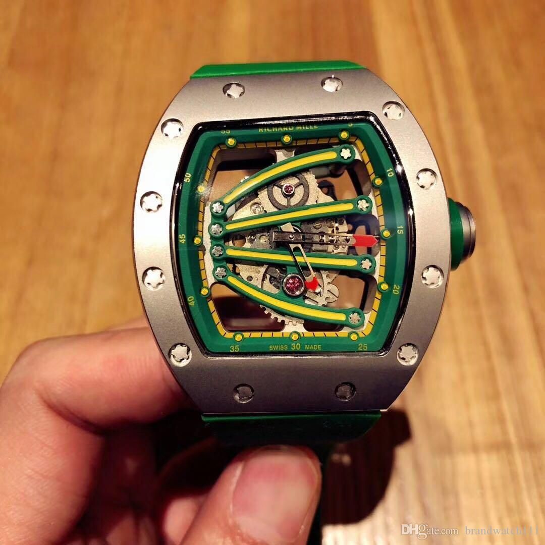 3A Luxury Men'S Mechanical Watch.PM59 01 Series.904 L Steel.Diameter 50