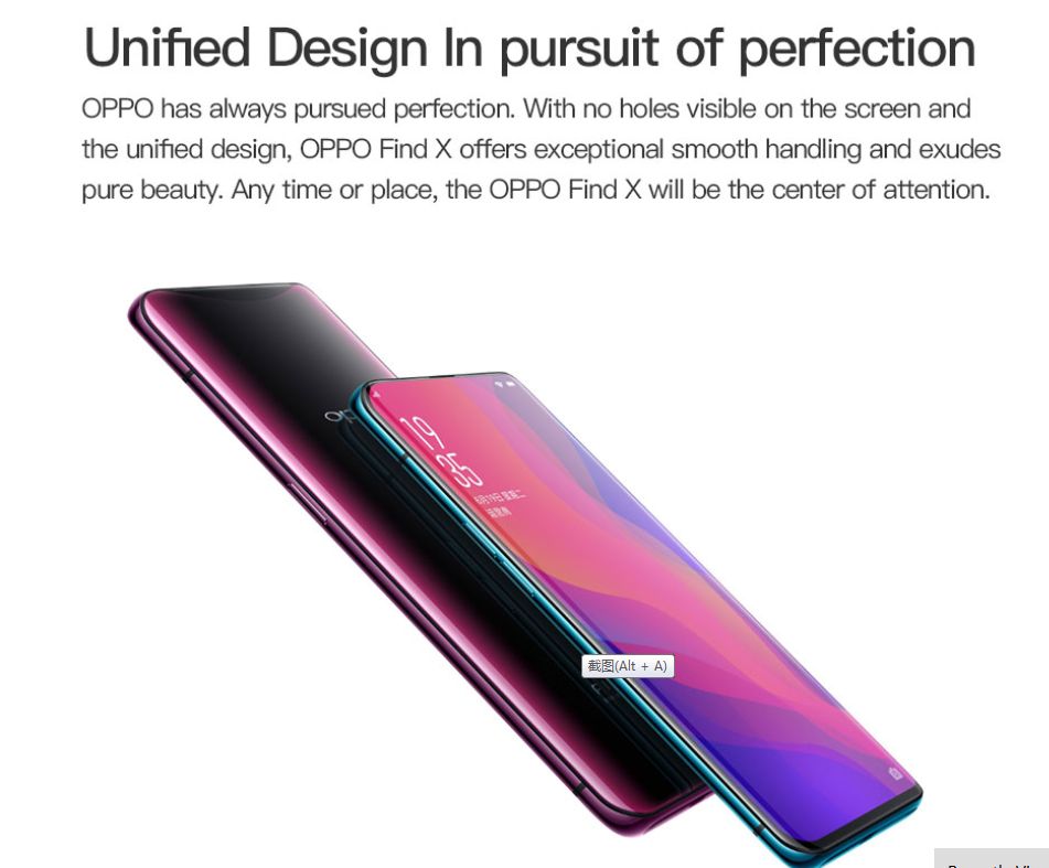 2018 Oppo Find X 6 42 Full Screen 8gb Ram 128gb Smartphone Dual Sim