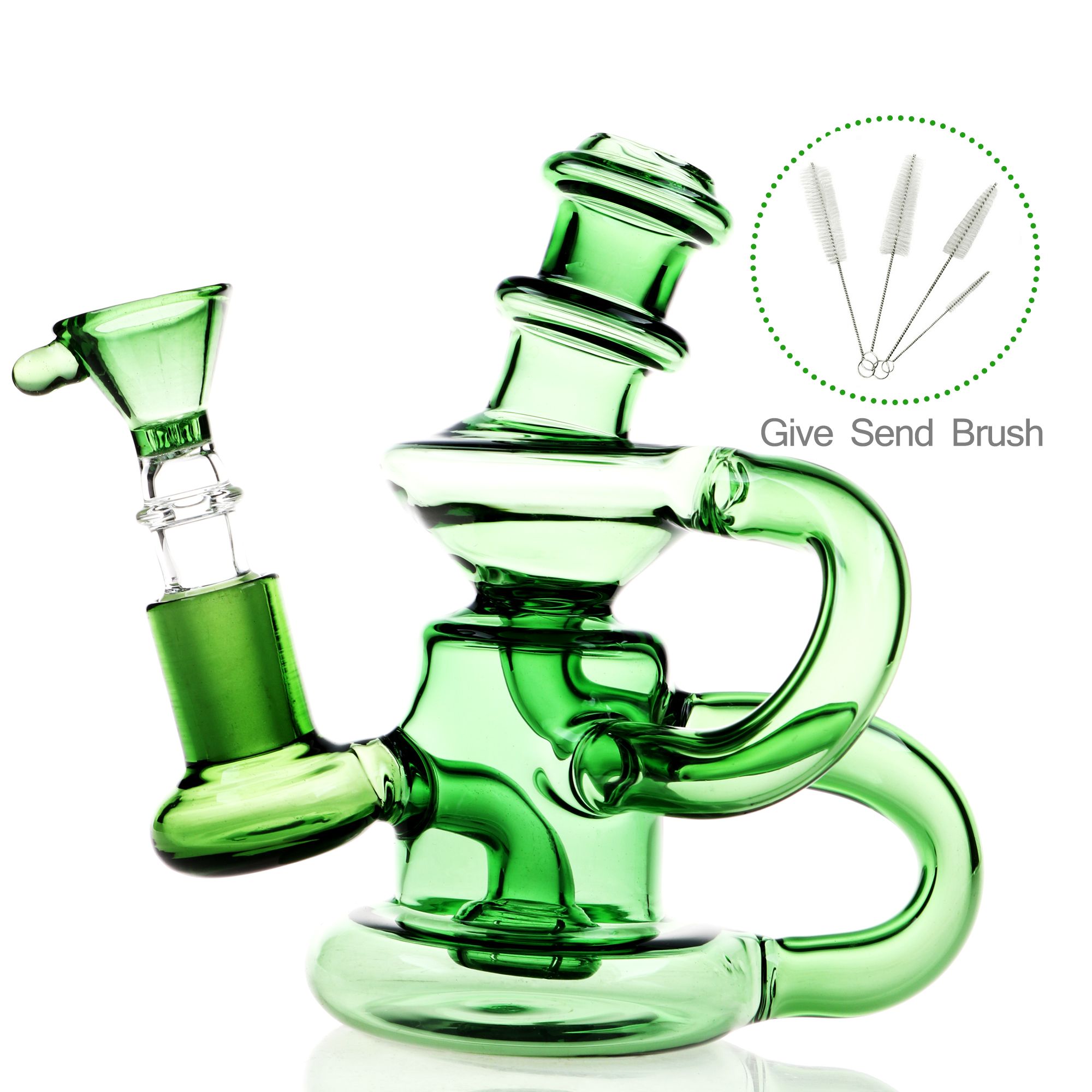 2019 Mini Bong Dab Glass Water Pipe Bong Oil Nail Accessories 14mm