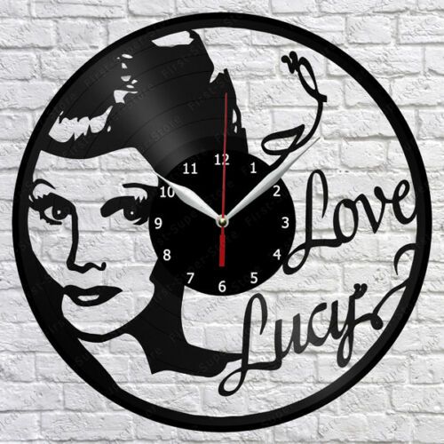 I Love Lucy Vinyl Clock Record Wall Clock Decor Fan Art Home Small Digital Wall Clock Small Kitchen Clock From Uranus888 26 14 Dhgate Com