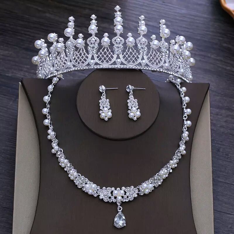 On Sale 2019 Bridal Pearls Wedding Jewelries Floral