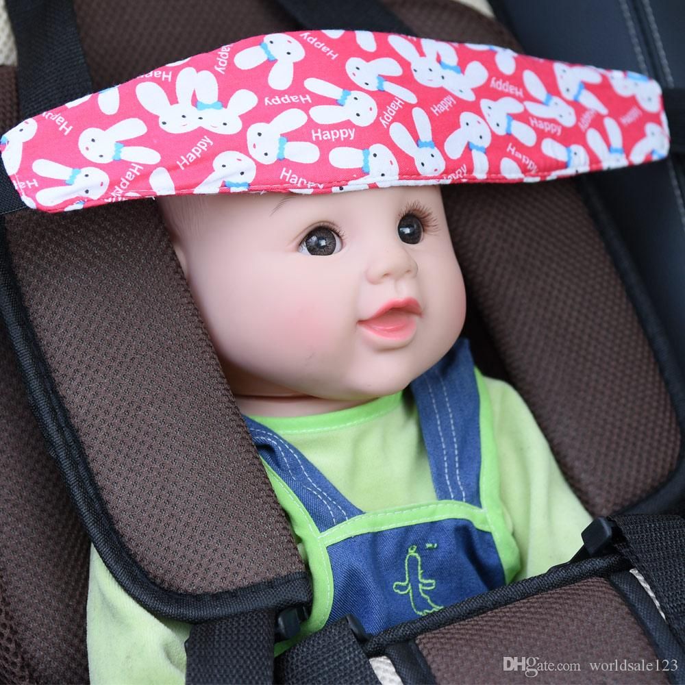 2018 Car Safety Seat Sleep Positioner Infants And Baby Head Support Pram Stroller Fastening Belt Adjustable