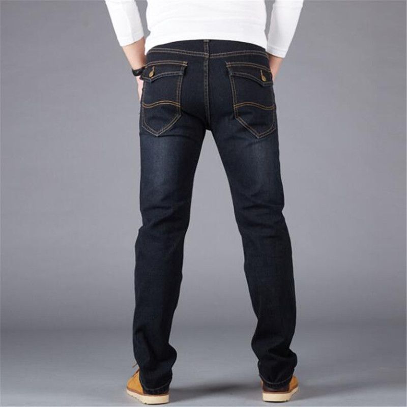 2020 Plus Size 44 46 48 50 Men'S Jeans Good Quality Straight Stretch ...