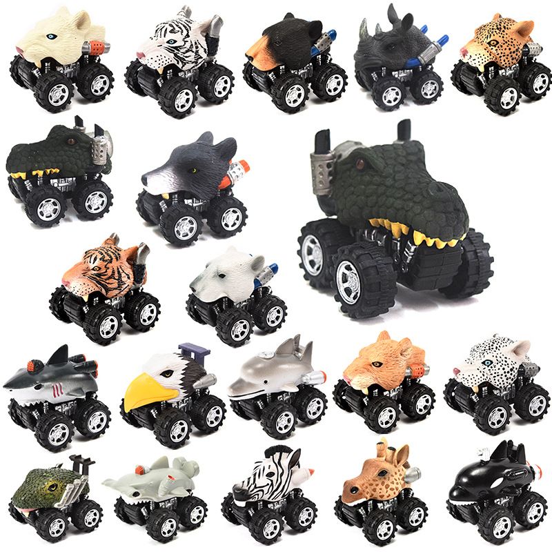 2020 23 Styles Animals Shaped Pull Back Vehicles 5x6x7cm