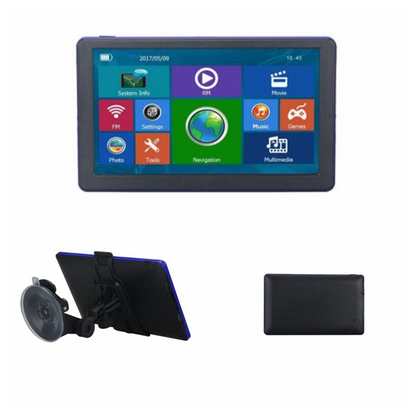 2020 7 Inch Car Bluetooth GPS Navigation Wireless AVIN Truck GPS