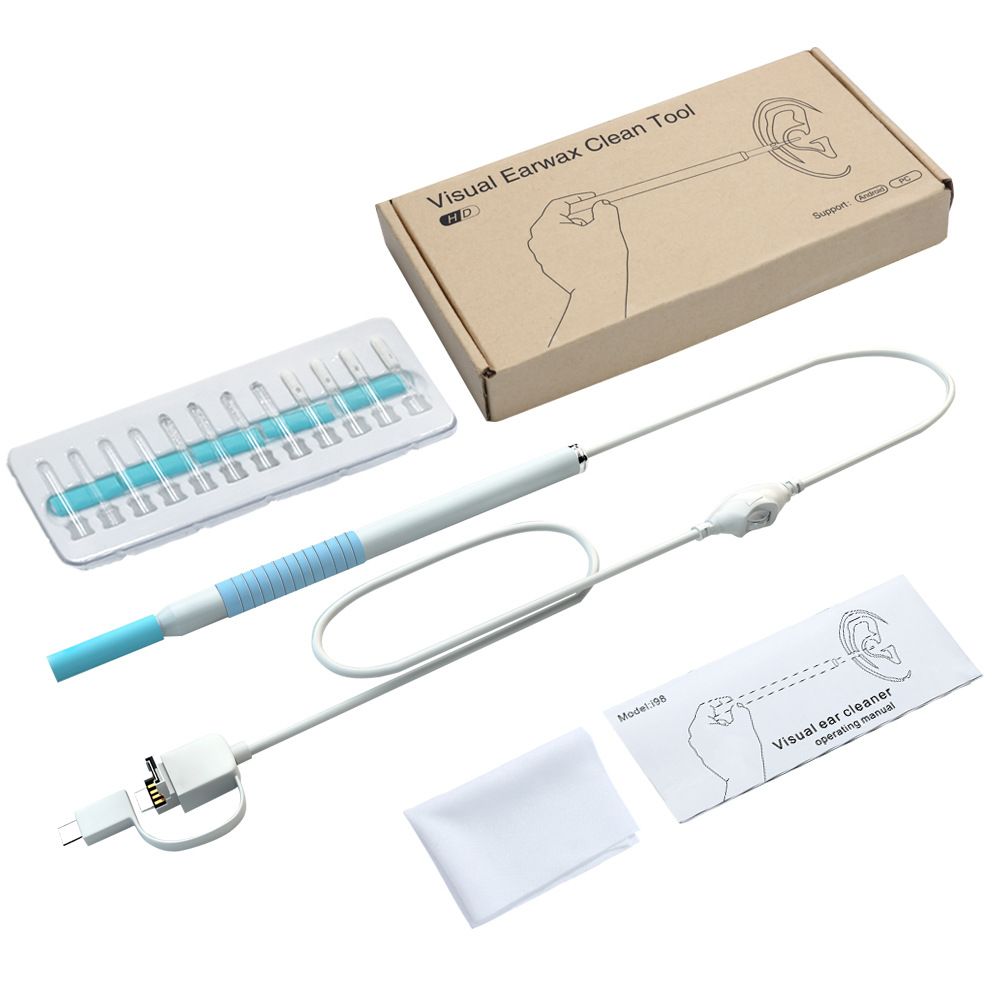 2020 Visual Ear Scoop Ear Canal Endoscopy High Definition Ear Nose