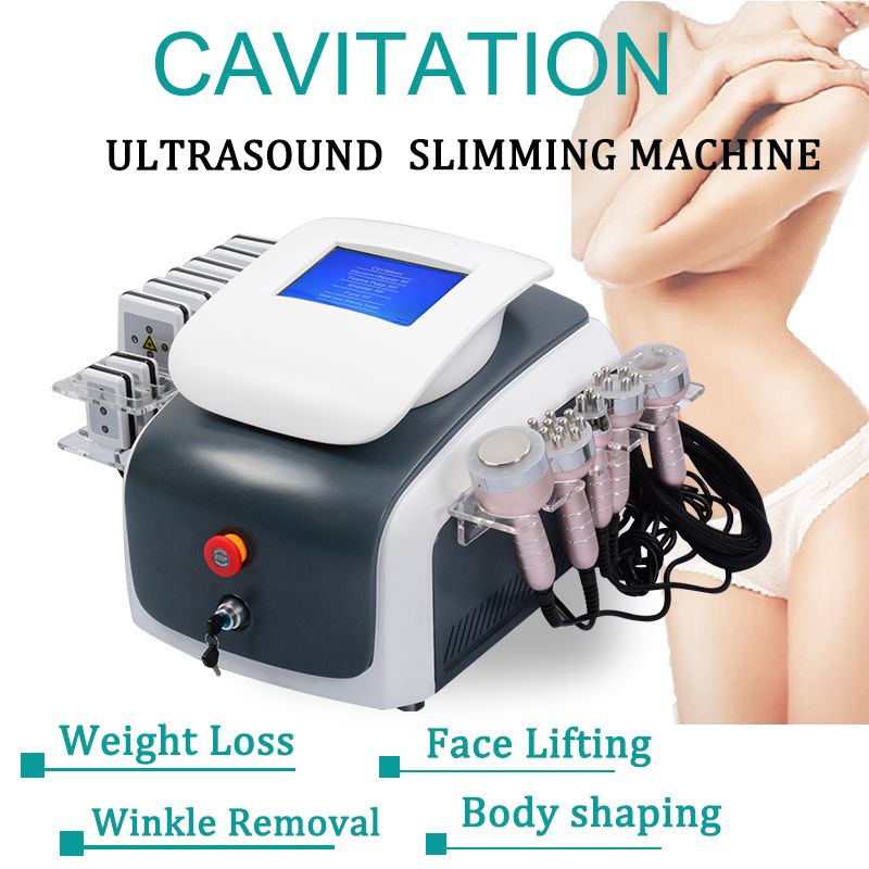 New Model Ultrasonic Cavitation Vacuum Radio Frequency Lipo Laser
