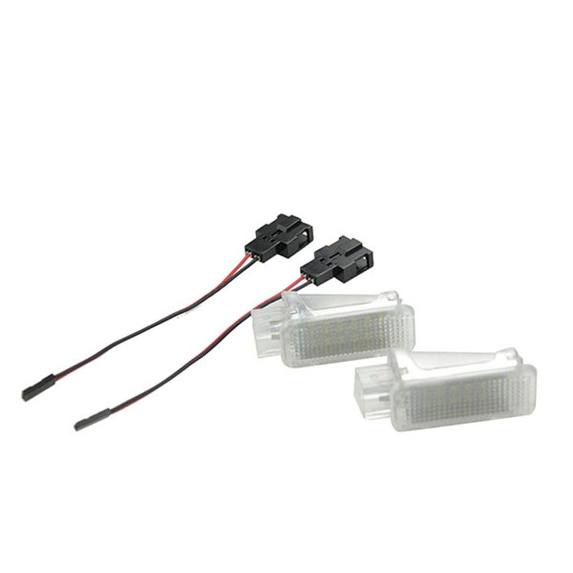 Aucun Puits Porte Code Pour Voiture Sécurité Blanc Led Lumière Lampe Canbus 2x Porsche Intérieur Pied Accessoire De D'erreur Xénon 8nX0OkwP