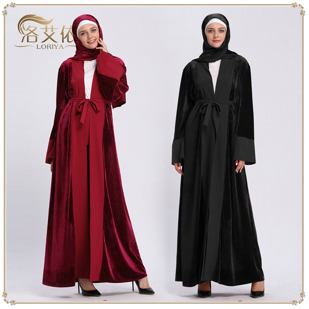 Acheter Robe Musulmane Femmes Dubaï Abaya Vêtements Islamiques Bangladesh Turque Hijab Robe Islamique Ramadan Robe Islamique Robes Turques De $35.5 Du