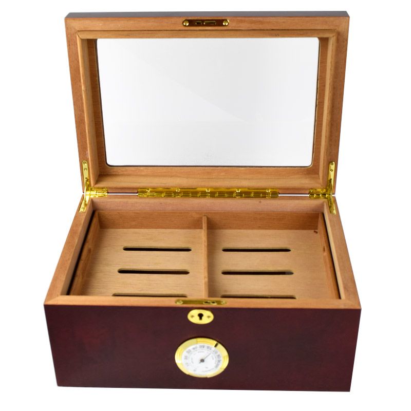 2020 Best Selling COHIBA Cigar Humidor Spanish Cedar Wood Cigar Humidors BoxWith Cigar