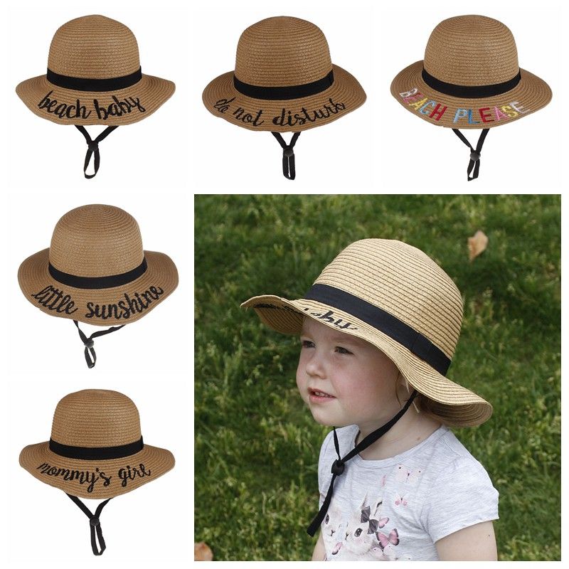 newborn baby straw hat