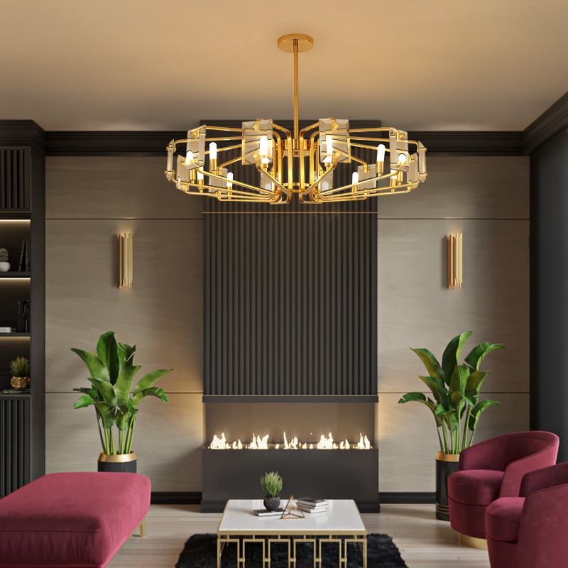 Acquista Lampadari Moderni A LED Lampadari Sospesi Di Cristallo Apparecchi Di Lusso Deco Apparecchi Di Illuminazione A Sospensione Soggiorno A $257.57 Dal