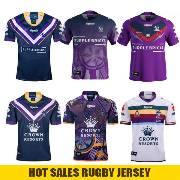2019 MELBOURNE STORM Rugby Jersey 2019 Indigenous Commemorative Jersey