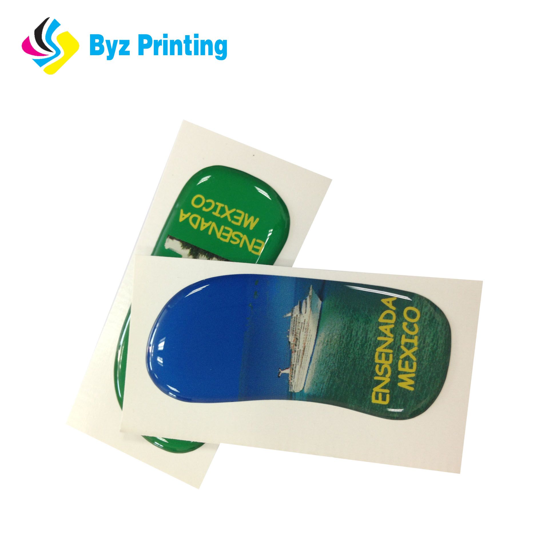 Hot Selling Custom Printing Epoxy Sticker,Clear Epoxy Resin Sticker