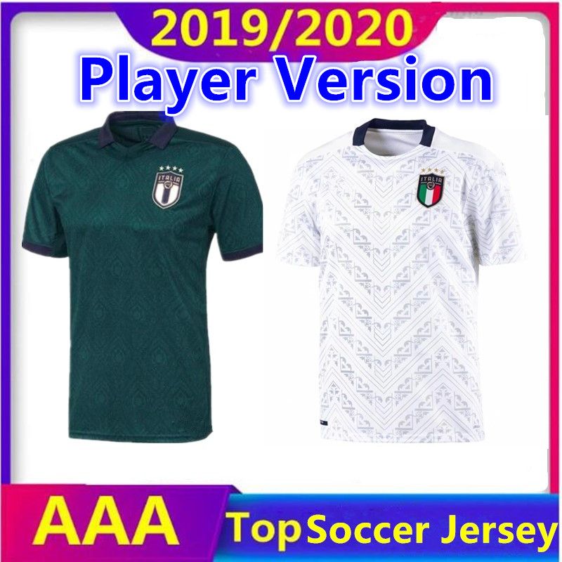 2019 2020 Player Version Italy Third Soccer Jerseys 2021 Italy Maillot De Foot CHIELLINI Shirt ...