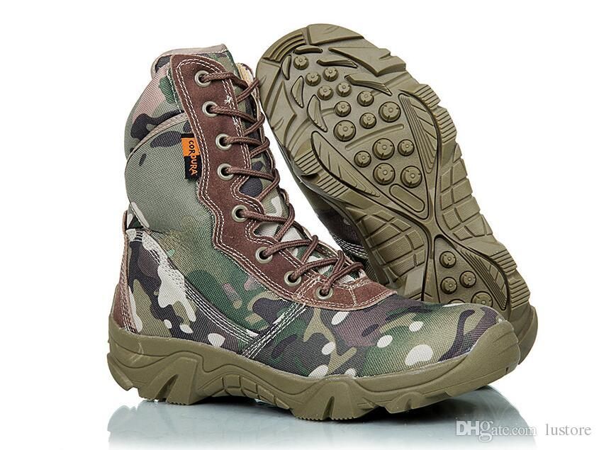 Alto Campo Nueva Especiales Soldados Otoño Invierno Tácticas Camuflaje Venta Desierto Producto Zapato Militar Montaña Zfmall Botas Batalla qMSpjVLUzG