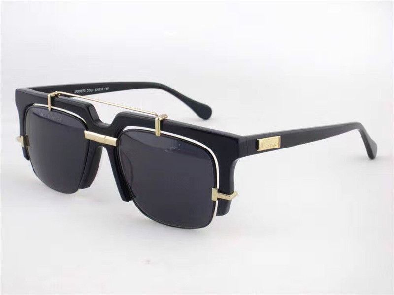 New Fashion Outdoor Men German Designer Sunglasses 873 Square Retro